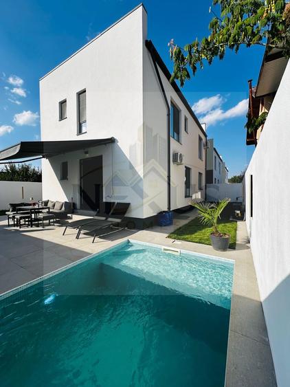 Vila individuala -5 camere - 3 bai - piscina - gradina amenajata