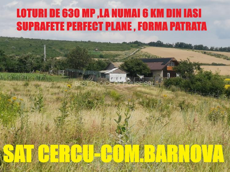 Bucium, 630 mp , 16000 euro,NUMAI 6 km din Iași, ZONĂ SUPERBĂ!!!P+2.P.OT. 30 % - 6