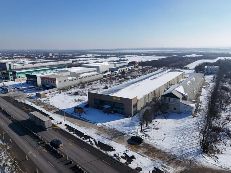 Spațiu industrial frigorific închiriat în Afumați, cu vizibilitate din DN2