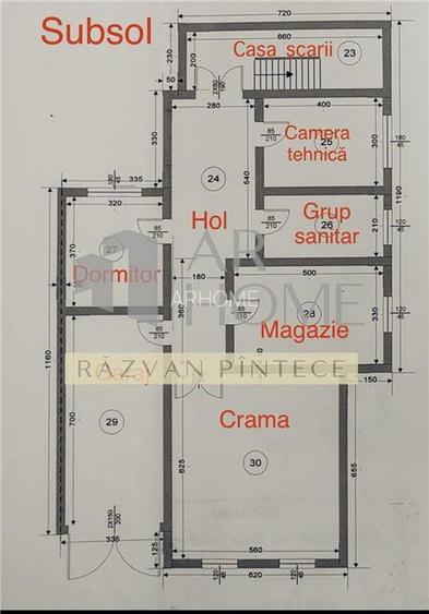Casa S+P+1E, 11 camere, garaj, teren 1915 mp, stradal Paulestii Noi, langa Ploie - 10