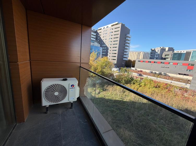 Apartament mobilat complet în bloc nou lângă Herăstrău,parcare valabilă