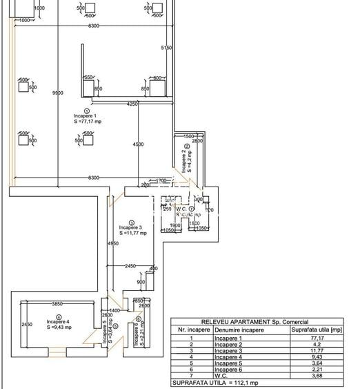 Spatiu comercial de 120-240mp pe Bv. Dragalina - SAD - Gara de Nord