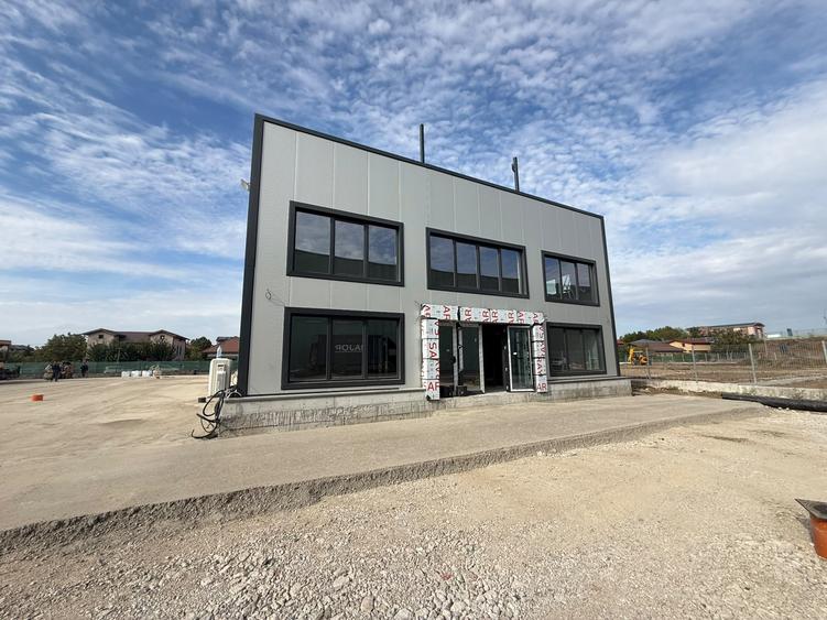 HALĂ INDUSTRIALĂ NOUĂ DE ÎNCHIRIAT – 600 MP UTILI | TEREN 2.000 MP