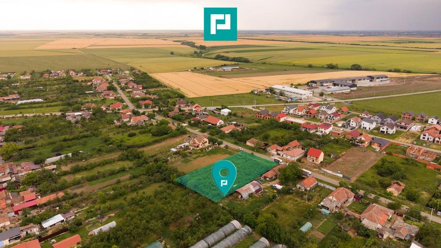 Teren 2400 mp - Tisa Nouă, comuna Fântânele