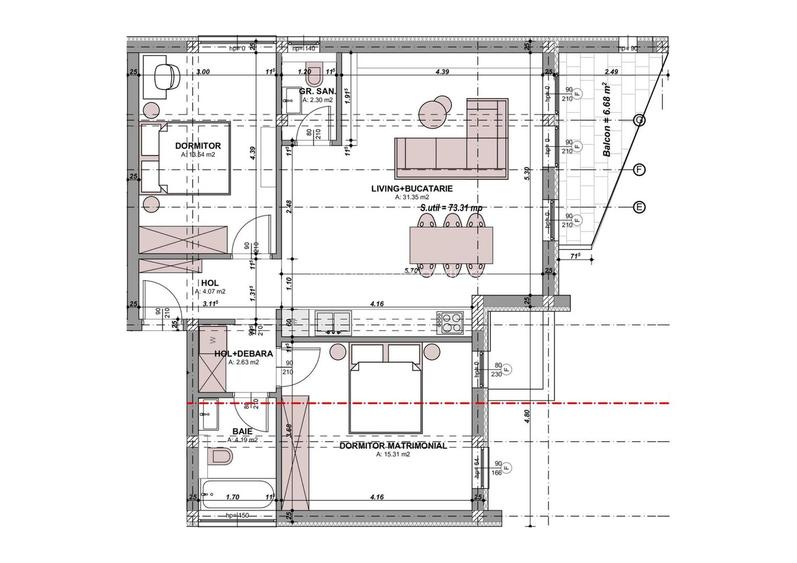 Apartament la Vila, 3 camere, Cartierul Arhitectilor - 1