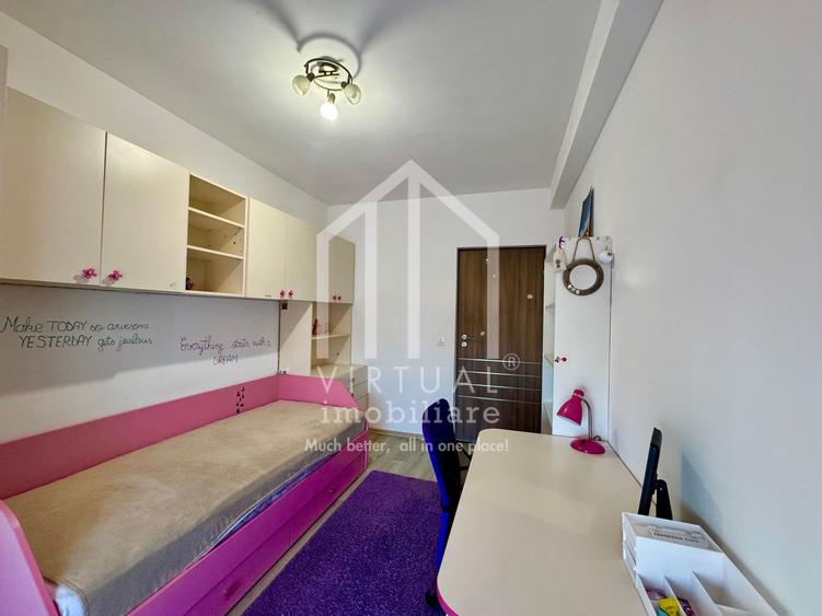 Apartament cu 3 camere, 70mp utili + 2 balcoane, etaj 3/4 - Turnisor