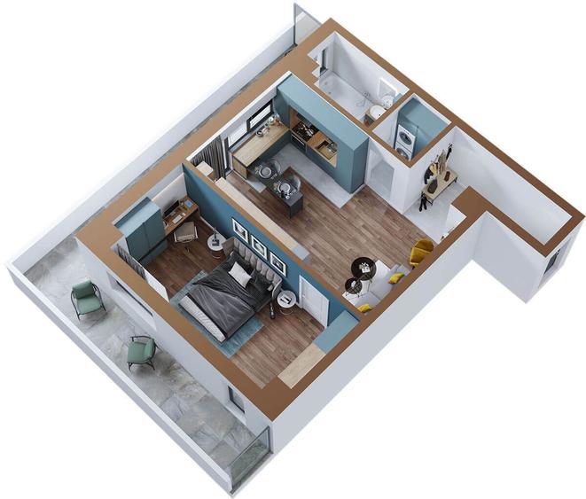 APARTAMENT 2 CAMERE - COPOU GARDEN RESIDENCE