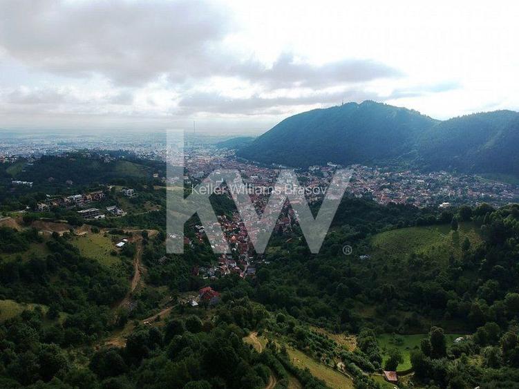 Teren cu priveliste superba si deschidere la drumul de Poiana Brasov - 6