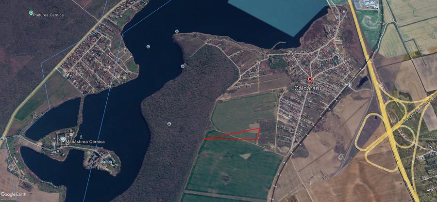 Cernica – teren intravilan 24.000 mp, lângă pădure