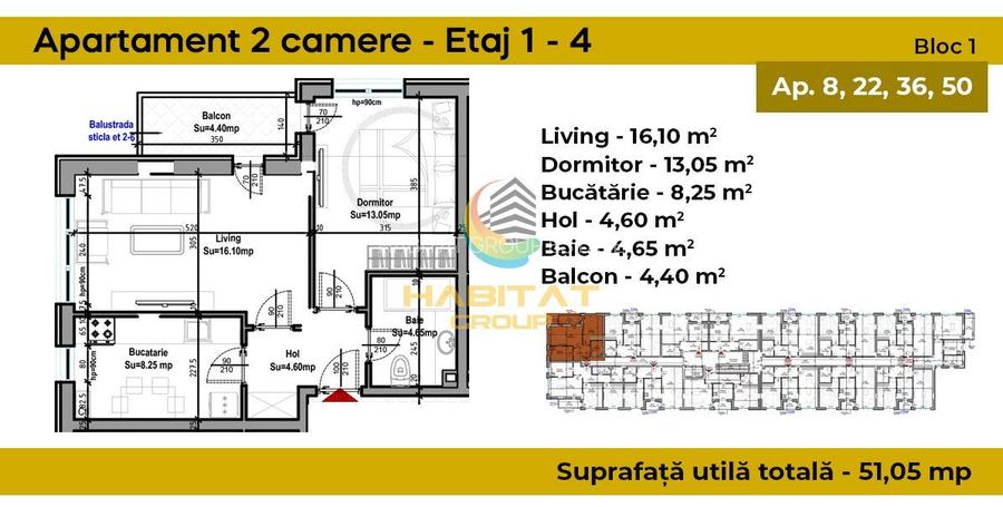 Vanzare Apartament 2 camere decomandat Strada Poștalionului! - 1