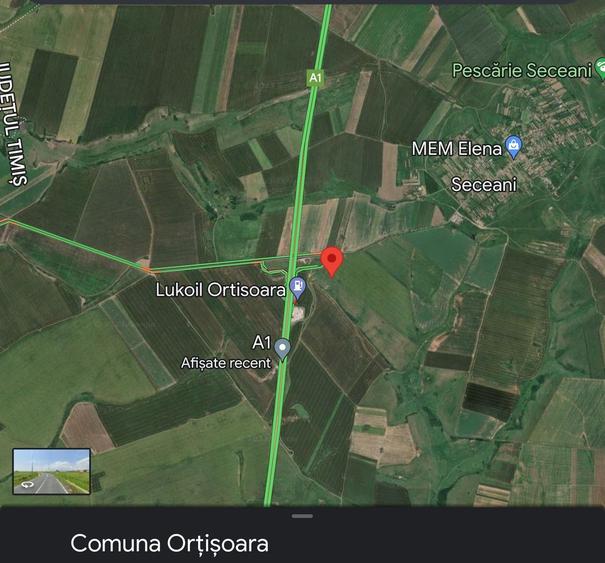 Teren la sosea Ortisoara - Autostrada A1