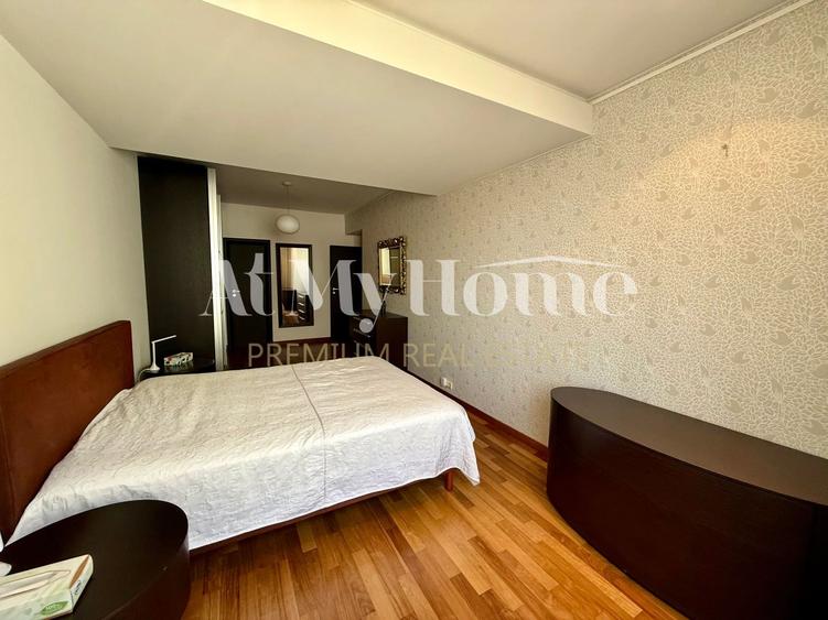 Apartament spatios cu 4 camere, vedere Herastrau, prima linie, parcare, terasa