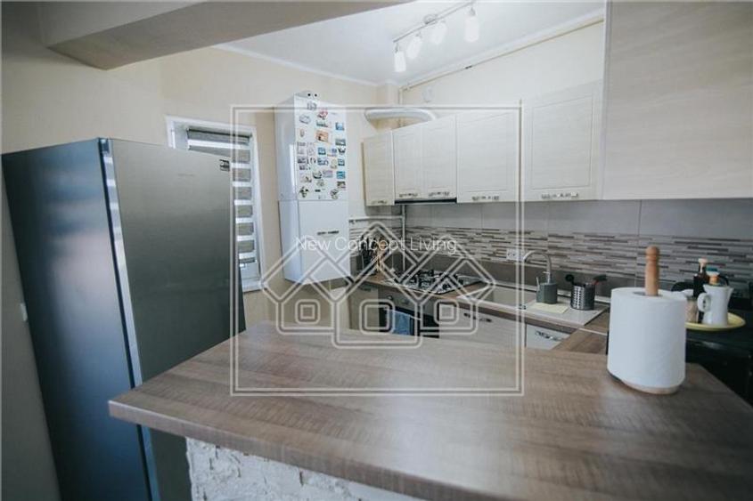 Ap. cu 3 camere,  2 balcoane si gradina - Zona Turnisor - 5