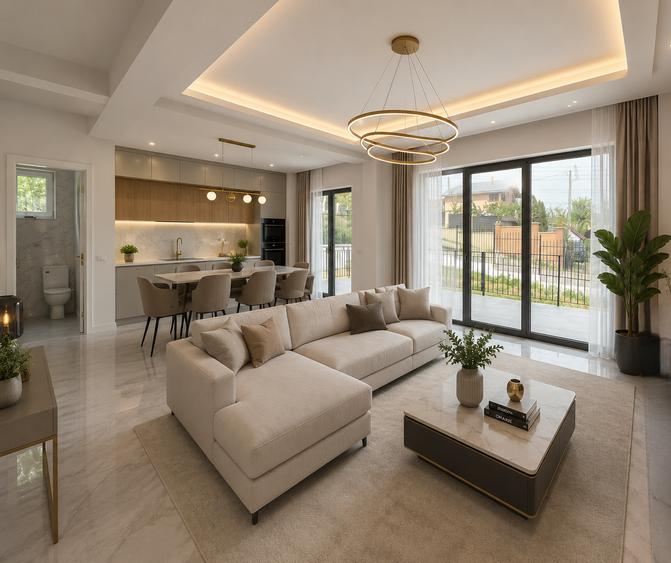 Casă tip duplex P+1 de vânzare în Iași – Bucium, la preț de apartament