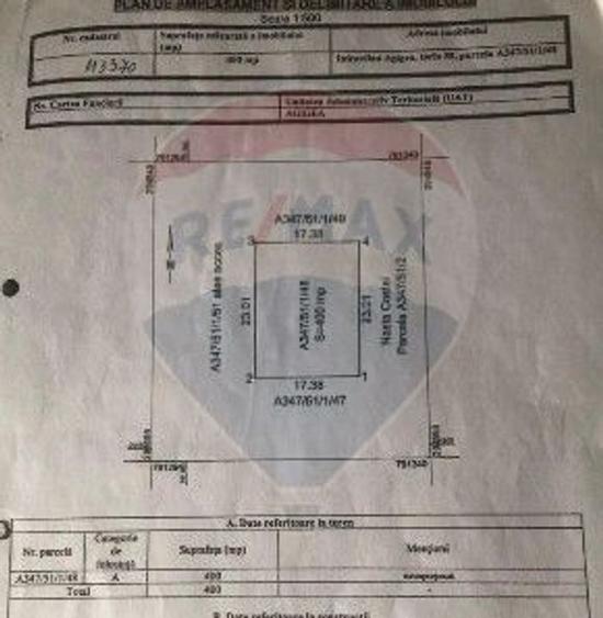 De vanzare teren intravilan Agigea - 400mp zona Pescarie