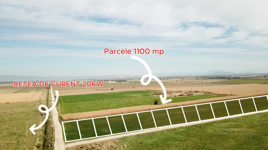 Parcele 1100 mp Pentru Microferme, Grădini Bio & Creșterea Animalelor