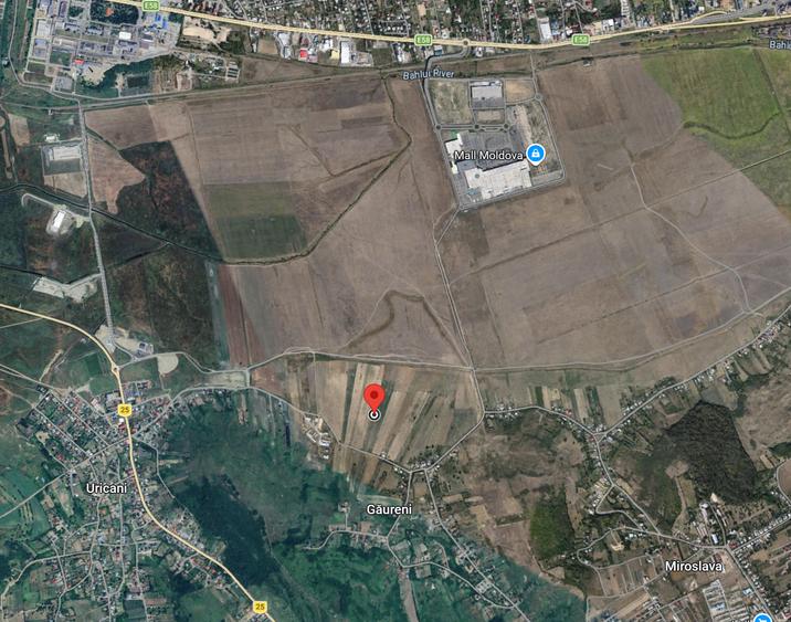 Teren 11.500 mp Gaureni - Miroslava, zona Mall Moldova