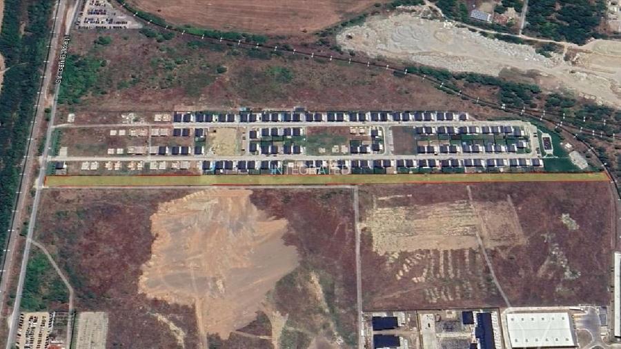 OTOPENI - Teren intravilan - 11,036 mp  - front 15,2 ml - 2