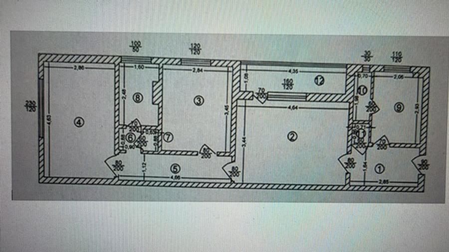 Vand apartament 3 camere (proprietar), parter, 2 locuri de parcare, mobilat