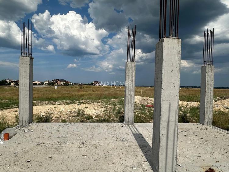 teren de vanzare Techirghiol cu fundatie si autorizatie construire - 5