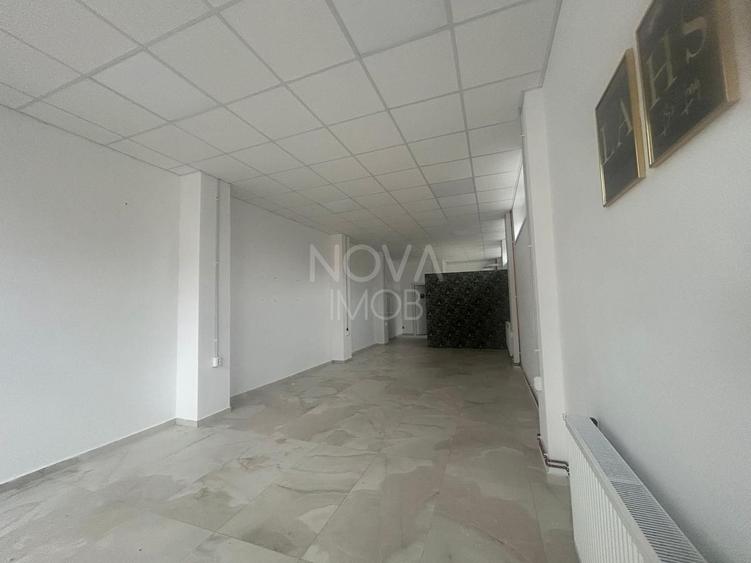 Spatiu comercial de inchiriat 120 mp - vitrina la strada - Selimbar, zona Brana