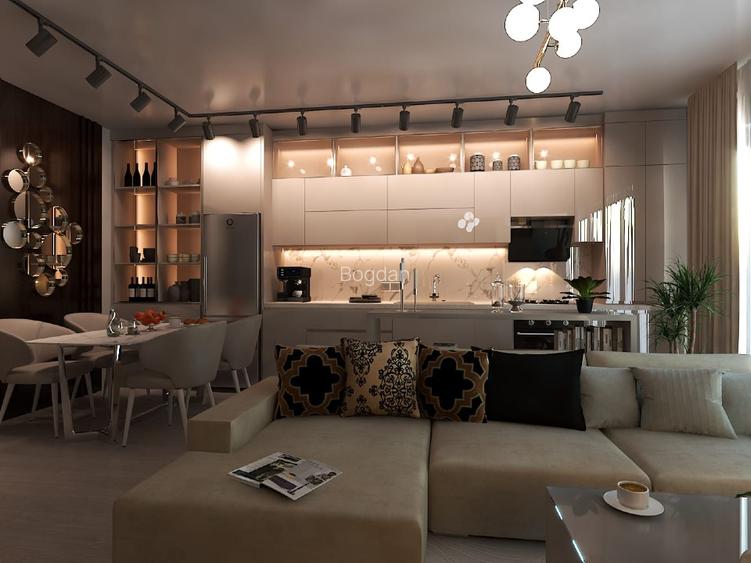 Apartament 2 camere | Flamingo Luxury 1 | Designer | Mobilat & Utilat Complet - 2