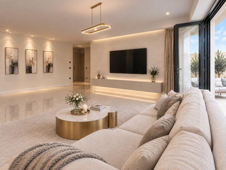 3 camere | Dacia-Mosilor | Grădină proprie | 73,6 mp | Bloc nou 2026