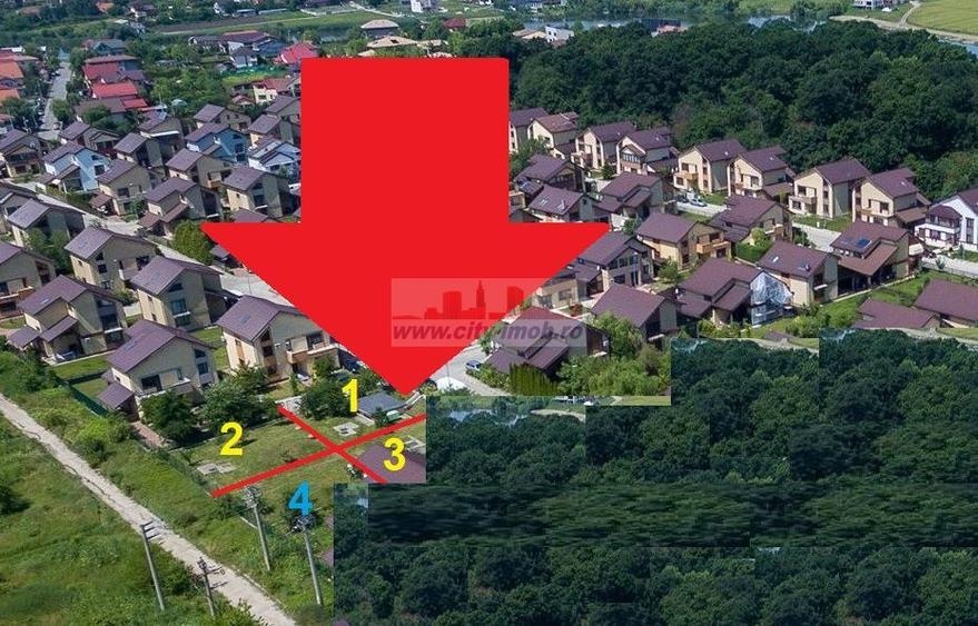 Vanzare teren pentru casa Corbeanca Ilfov cartier rezidential