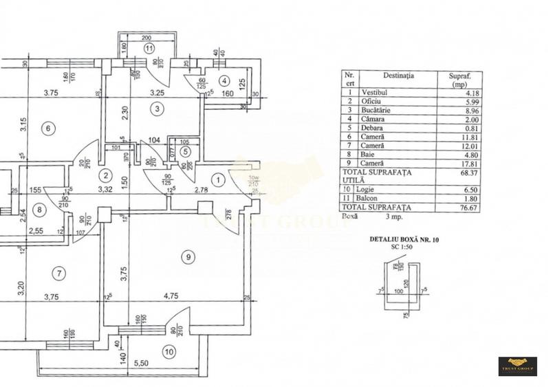 Apartament 3 camere Armeneasca | Renovat complet - 1