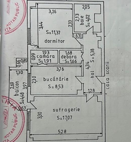 Apartament 2 camere decomandat - Tomis II - 125.000 euro(Cod E6)
