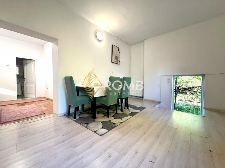 Apartament 3 camere la vilă, curte 130 mp, str. Heltai Gaspar, Gheorgheni