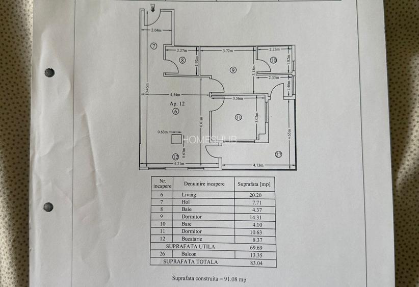 Apartament 3 camere cu centrală proprie, pet friendly și parcare disponibilă - 1