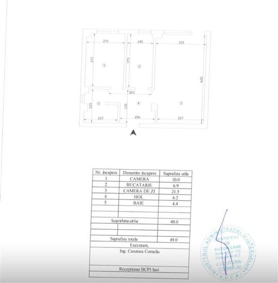 Apartament 2 camere de vânzare | 49 mp utili + grădină 11 mp | Bl - 16