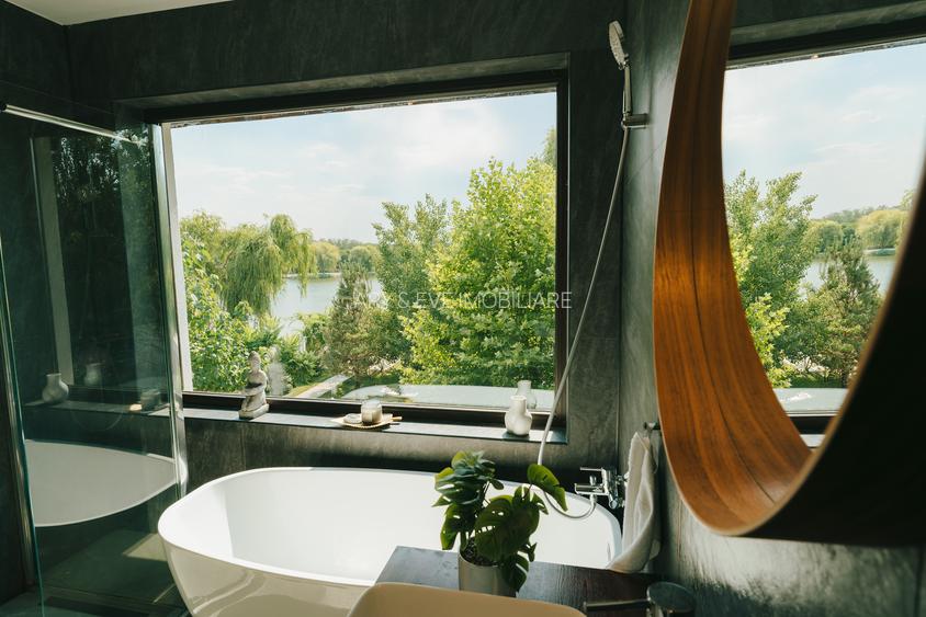 Casă Nouă de Lux pe Malul Lacului Corbeanca |Grădină 1.461 mp, Piscină și Ponton - 16