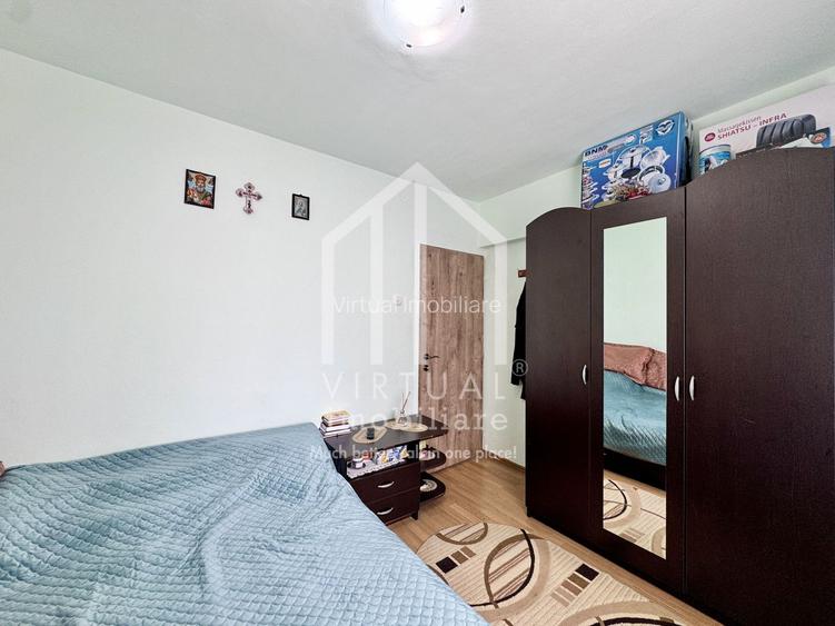 Apartament cu 2 camere, 43mp utili + balcon, etaj 4/8,  bloc cu lift - 9