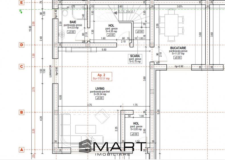 Casa tip Cvadruplex 110 mp teren 60mp cartier Arhitectilor - 6