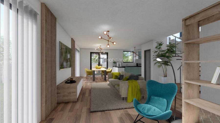 Casa 4 camere la cheie,10 minute de spital 150mp,700mp teren - 14