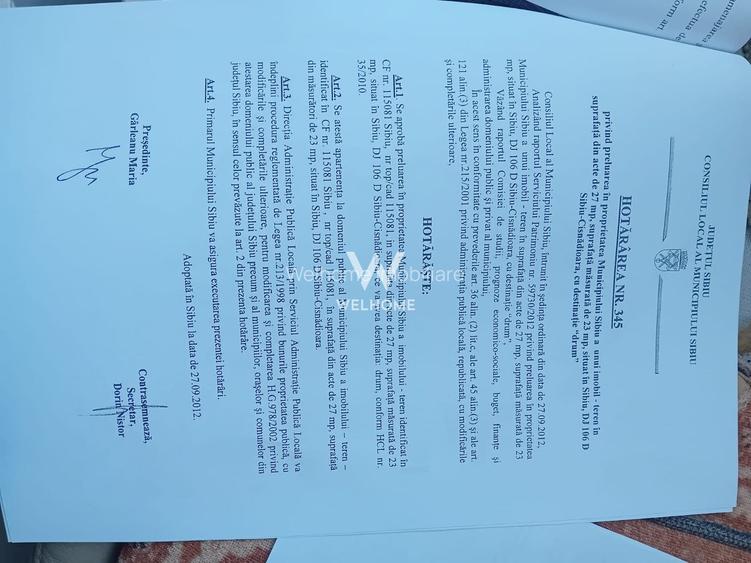 974 mp de vis, între pădure și cer - Teren intravilan, Cisnadioara, Sibiu - 12