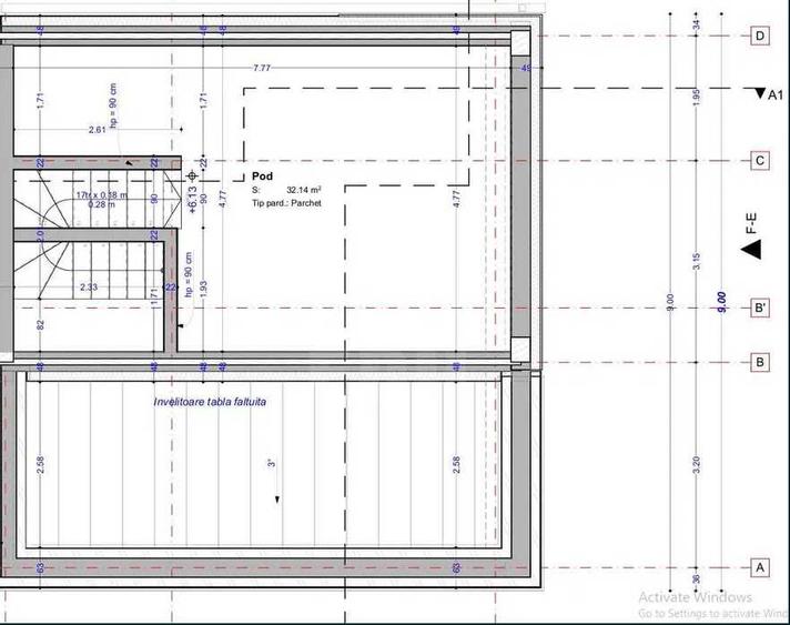 Duplex semifinisat, zona Tautiului Floresti - 8