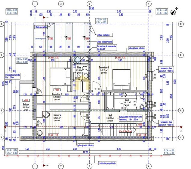 Casa de vanzare | 4 camere, 3 bai | Teren 500 mp I Tureni - 7