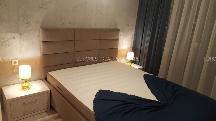 Barbu Vacarescu, Floreasca Residence, apartament 2 camere, modern mobilat, - 6