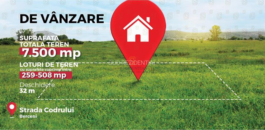 Lot de teren intravilan, 500 mp, Bd. 1 Mai, intrare Comuna Berceni - 2