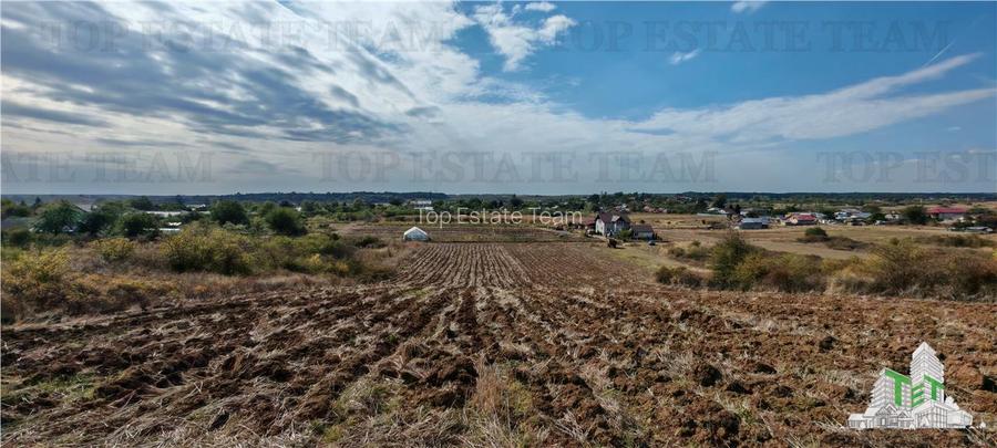 Ferma 3,3ha, din care 2,5ha intravilan, vila 7 camere, D+P+E+M, casa pentru munc - 7