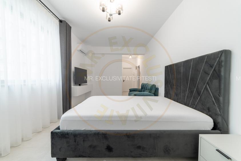 Studio lux, bloc nou VSC5 - Fratii Golesti, parcare privata, vedere pe spate - 16