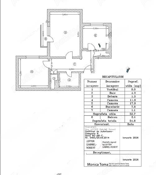 2 camere decomandat Drumul Taberei metrou Parc Moghioros - 13