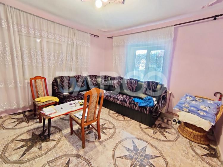 Comision 0% Casa de vanzare 4 camere 2 bai teren 266 mp Saliste Sibiu - 8