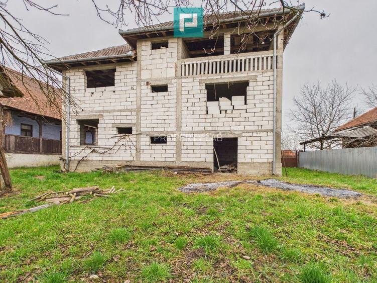 Casă la roșu în localitatea Almaș, Arad. - 10