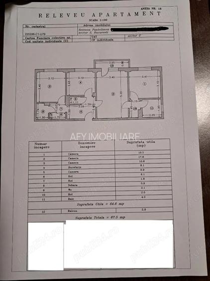 Vand ap 3 camere semidecomandat  Sos.Pantelimon - 11