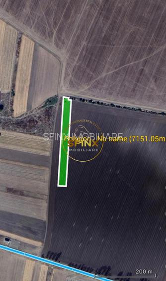 Teren extravilan de vanzare – Moara Vlasiei, Gagu, Ilfov – 7.151 mp - 5