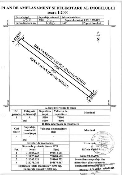 2.5oomp teren Popesti Leordeni, A0/DN4, utilitati, DESCHIDERE TRIPLA - 3